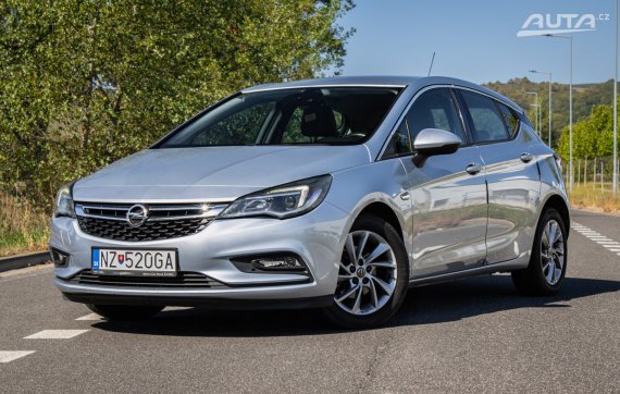 Opel Astra + 1.4 Turbo, 92kW, M6, 5d. / AJ NA SPLÁTKY / PROTIÚČET / 2017 - hlavní pohled