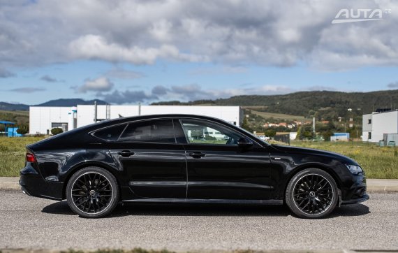 Audi A7 3.0 TDI Quattro S-line 200kW AT/7 2018 / AJ NA SPLÁTKY / PROTIÚČET 2018 černá