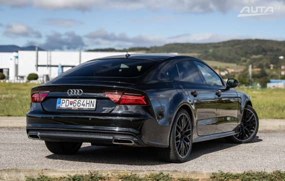 Audi A7 3.0 TDI Quattro S-line 200kW AT/7 2018 / AJ NA SPLÁTKY / PROTIÚČET 2018 černá