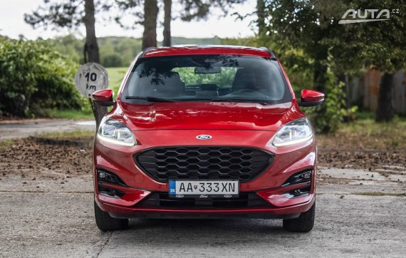Ford Kuga 2.5 Duratec PHEV ST-Line 165kW / AJ NA SPLÁTKY / PROTIÚČET 2021 červená