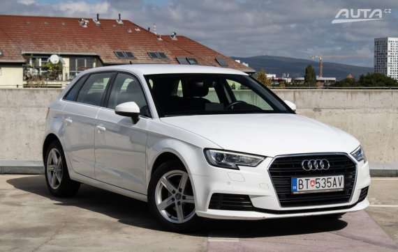 Audi A3 Sportback 1.5 TFSI 110kW AT/7 2020 / AJ NA SPLÁTKY / PROTIÚČET 2020 bílá
