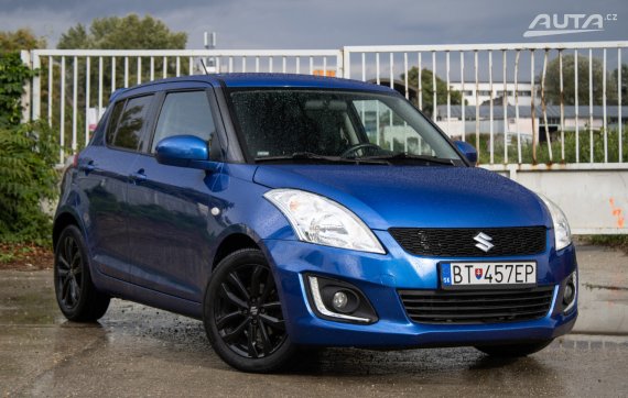 Suzuki Swift 1.2 69kW MT/5 2016 / AJ NA SPLÁTKY / PROTIÚČET 2016 modrá
