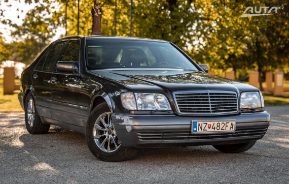 Mercedes-Benz S trieda Sedan W140 S 350 Turbo Diesel / 110kW / A4 / AJ NA SPLÁTKY / PROTIÚČET 1999 černá