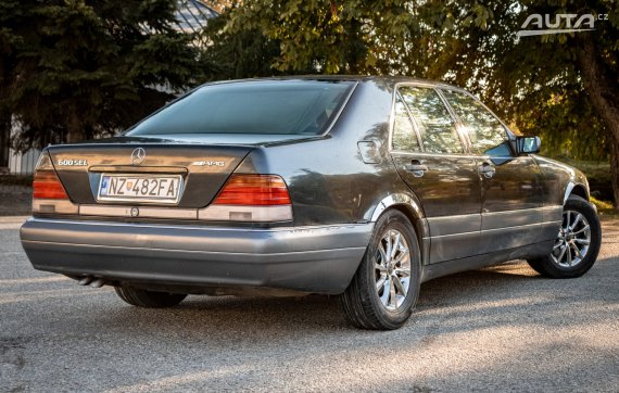 Mercedes-Benz S trieda Sedan W140 S 350 Turbo Diesel / 110kW / A4 / AJ NA SPLÁTKY / PROTIÚČET 1999 černá