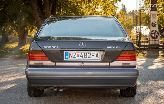 Mercedes-Benz S trieda Sedan W140 S 350 Turbo Diesel / 110kW / A4 / AJ NA SPLÁTKY / PROTIÚČET 1999 černá