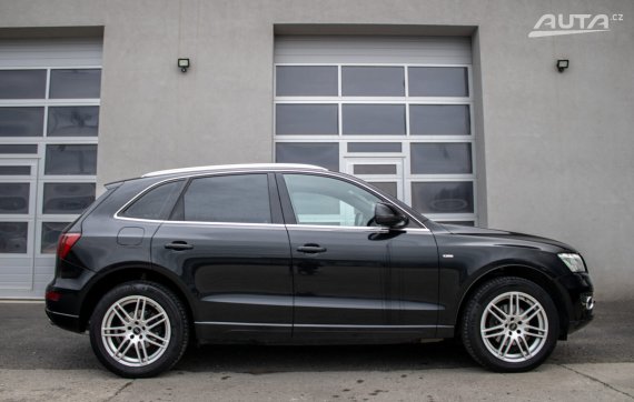 Audi Q5 2.0 TFSI Quattro S Line / 155kW / A7 / AJ NA SPLÁTKY / PROTIÚČET 2010 černá