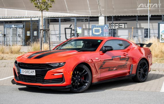 Chevrolet Camaro 3.6 V6, 250kW (2021) / AJ NA SPLÁTKY / PROTIÚČET / 2021 - hlavní pohled