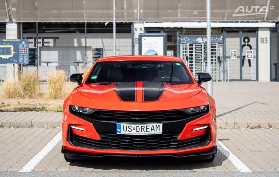 Chevrolet Camaro 3.6 V6, 250kW (2021) / AJ NA SPLÁTKY / PROTIÚČET / 2021 červená