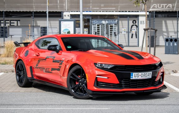 Chevrolet Camaro 3.6 V6, 250kW (2021) / AJ NA SPLÁTKY / PROTIÚČET / 2021 červená