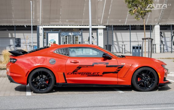 Chevrolet Camaro 3.6 V6, 250kW (2021) / AJ NA SPLÁTKY / PROTIÚČET / 2021 červená