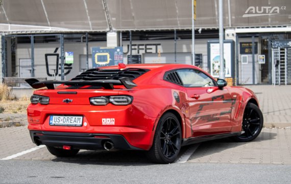Chevrolet Camaro 3.6 V6, 250kW (2021) / AJ NA SPLÁTKY / PROTIÚČET / 2021 červená