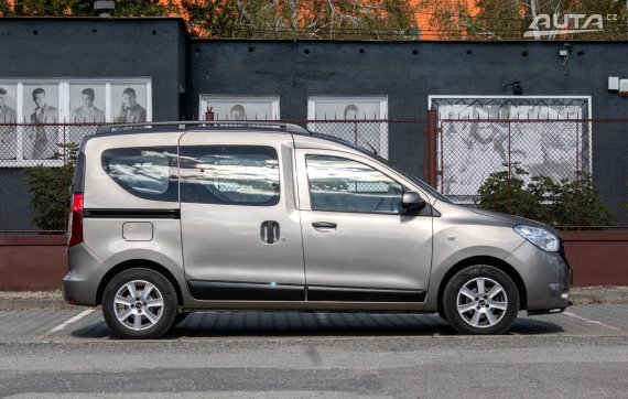 Dacia Dokker 1.6 Arctica / 60kW / M5 / ZÁRUKA / AJ NA SPLÁTKY / PROTIÚČET 2013 hnědá