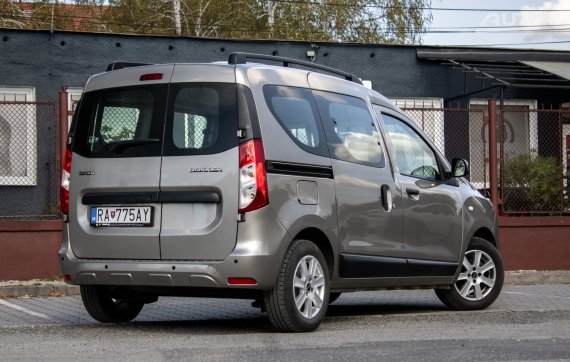 Dacia Dokker 1.6 Arctica / 60kW / M5 / ZÁRUKA / AJ NA SPLÁTKY / PROTIÚČET 2013 hnědá