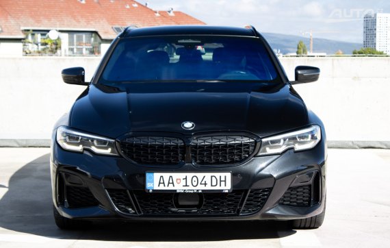 BMW Rad 3 Touring M340d xDrive 250kW AT/8 2020 / AJ NA SPLÁTKY / PROTIÚČET 2020 černá