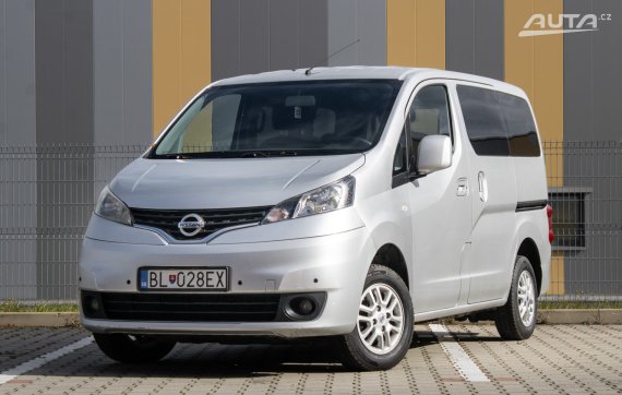 Nissan NV200 1.6 / 81kW / M5 / ZÁRUKA / AJ NA SPLÁTKY / PROTIÚČET 2013 - hlavní pohled