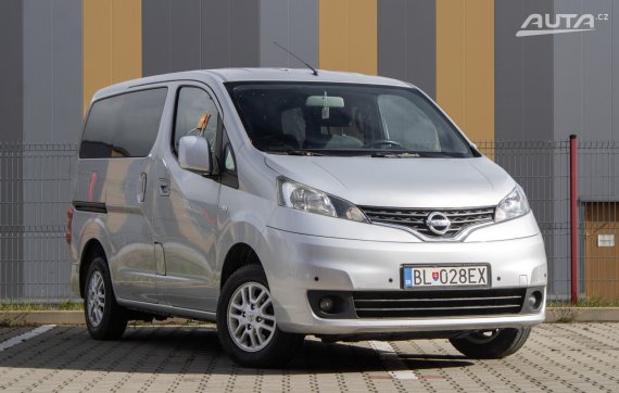 Nissan NV200 1.6 / 81kW / M5 / ZÁRUKA / AJ NA SPLÁTKY / PROTIÚČET 2013 šedá