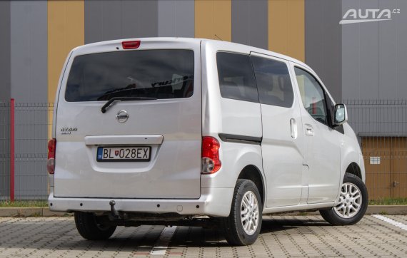 Nissan NV200 1.6 / 81kW / M5 / ZÁRUKA / AJ NA SPLÁTKY / PROTIÚČET 2013 šedá