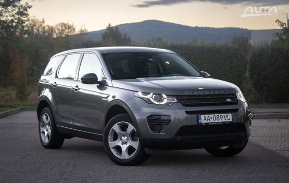 Land Rover Discovery Sport 2.0L, 110 kW, M6 / AJ NA SPLÁTKY / PROTIÚČET / 2016 zelená