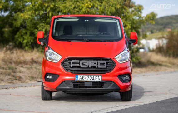 Ford Transit Custom 2.0 EcoBlue 2020 96kW MT/6 / AJ NA SPLÁTKY / PROTIÚČET 2020 červená