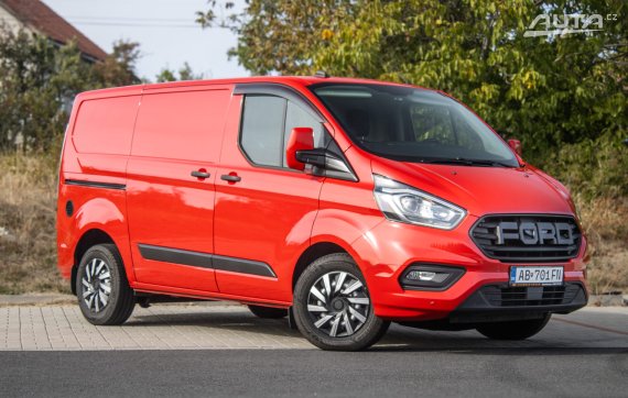 Ford Transit Custom 2.0 EcoBlue 2020 96kW MT/6 / AJ NA SPLÁTKY / PROTIÚČET 2020 červená