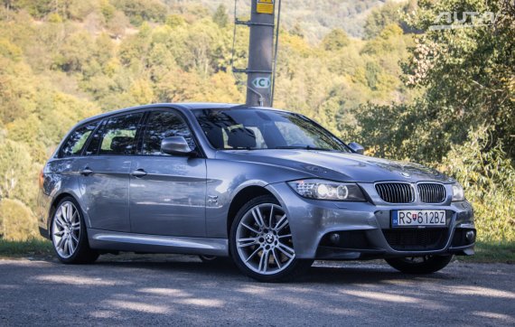 BMW Rad 3 Touring 330d  xDrive A/T E91, 180kW, A6 / AJ NA SPLÁTKY / PROTIÚČET / 2009 šedá