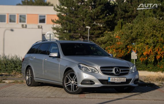 Mercedes-Benz E trieda Kombi 200 CDI BlueTEC Avantgarde A/T W212, 100 kW, A7. / AJ NA SPLÁTKY / PROTIÚČET / 2013 stříbrná metalíza