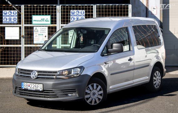 Volkswagen Caddy 2.0 TDI BMT / 55kW / M5 / ZÁRUKA / AJ NA SPLÁTKY / PROTIÚČET 2017 - hlavní pohled