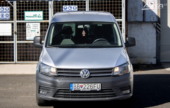 Volkswagen Caddy 2.0 TDI BMT / 55kW / M5 / ZÁRUKA / AJ NA SPLÁTKY / PROTIÚČET 2017 stříbrná metalíza