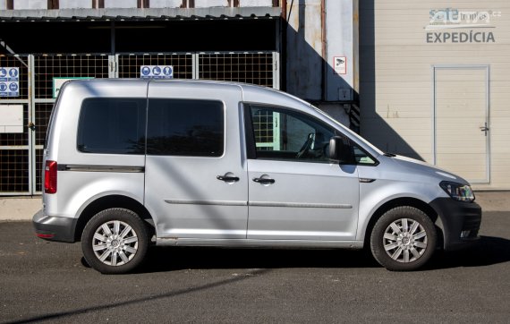 Volkswagen Caddy 2.0 TDI BMT / 55kW / M5 / ZÁRUKA / AJ NA SPLÁTKY / PROTIÚČET 2017 stříbrná metalíza