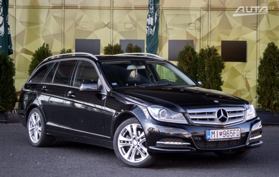 Mercedes-Benz C trieda Kombi W204  220CDI Avantgarde / 125kW / M6 / ZÁRUKA / AJ NA SPLÁTKY / PROTIÚČET 2013 černá
