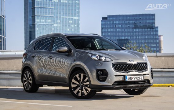 Kia Sportage 2.0 CRDi HP 4WD 185k Gold, 136 kW, M6. / AJ NA SPLÁTKY / PROTIÚČET / 2016 šedá