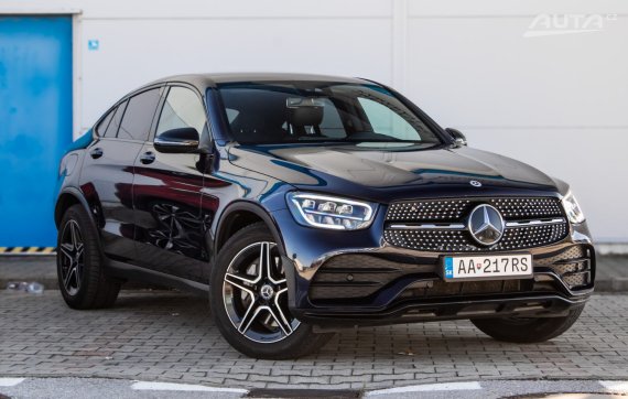 Mercedes-Benz GLC SUV 300 d 4MATIC AMG Line 190kW 180kW 2022 / AJ NA SPLÁTKY / PROTIÚČET 2022 modrá