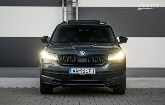 Škoda Kodiaq 2.0 TDI SCR Sportline 110kW AT/7 / AJ NA SPLÁTKY / PROTIÚČET 2020 šedá