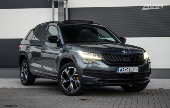 Škoda Kodiaq 2.0 TDI SCR Sportline 110kW AT/7 / AJ NA SPLÁTKY / PROTIÚČET 2020 šedá