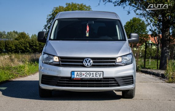 Volkswagen Caddy Generation Four 2.0 TDI, 75 kW, M5., 4d. / AJ NA SPLÁTKY / PROTIÚČET / 2017 stříbrná metalíza
