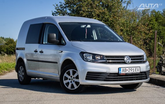 Volkswagen Caddy Generation Four 2.0 TDI, 75 kW, M5., 4d. / AJ NA SPLÁTKY / PROTIÚČET / 2017 stříbrná metalíza
