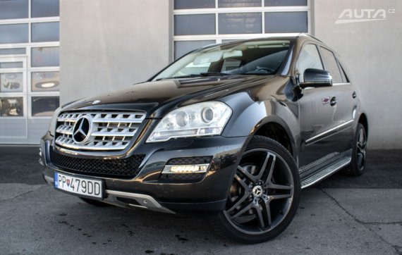 Mercedes-Benz ML 350CDI 4Matic / 170kW / A7 / ZÁRUKA / AJ NA SPLÁTKY / PROTIÚČET 2011 - hlavní pohled