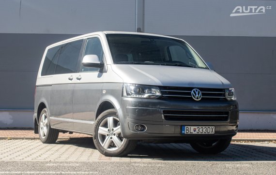 Volkswagen Multivan 2.0 BiTDI DSG, 132kW (2012) / AJ NA SPLÁTKY / PROTIÚČET / 2012 šedá