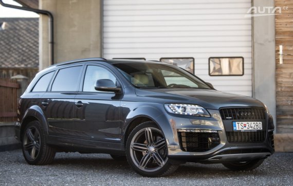 Audi Q7 3.0 TDI Quattro 180kW AT/8 2015 - 7Miest / AJ NA SPLÁTKY / PROTIÚČET 2015 šedá