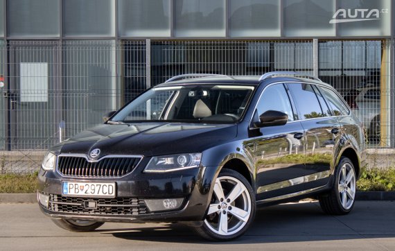 Škoda Octavia Combi 2.0 TDI Elegance 4x4 / 110kW / M6 / AJ NA SPLÁTKY / PROTIÚČET 2015 - hlavní pohled