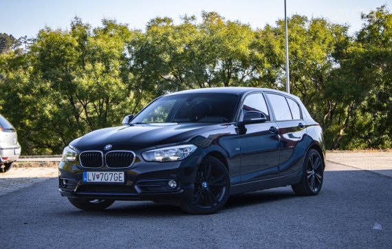 BMW Rad 1 116i Sport Line, 80kW, M6, 5d. / AJ NA SPLÁTKY / PROTIÚČET / 2015 - hlavní pohled
