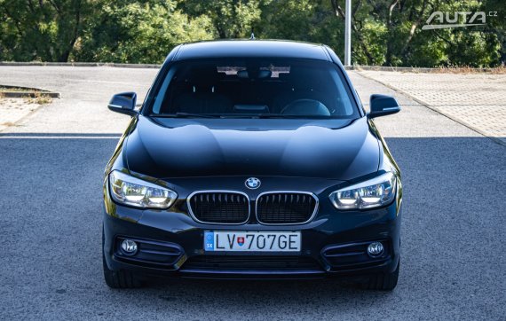 BMW Rad 1 116i Sport Line, 80kW, M6, 5d. / AJ NA SPLÁTKY / PROTIÚČET / 2015 černá