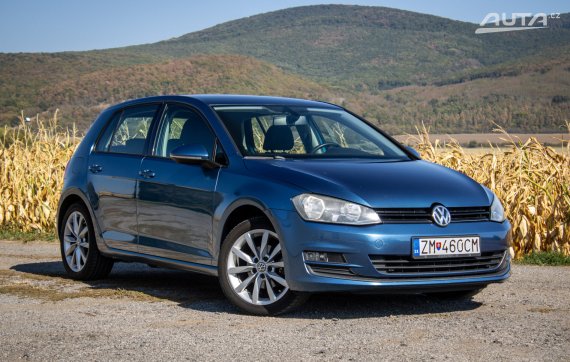 Volkswagen Golf 1.2 TSI BlueMotion Technology Trendline, 77kW, M6 / AJ NA SPLÁTKY / PROTIÚČET / 2014 modrá