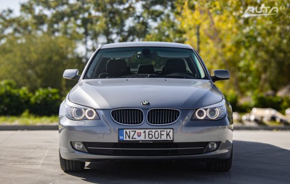 BMW Rad 5 523i A/T E60, 140kW, A6 / AJ NA SPLÁTKY / PROTIÚČET / 2007 šedá