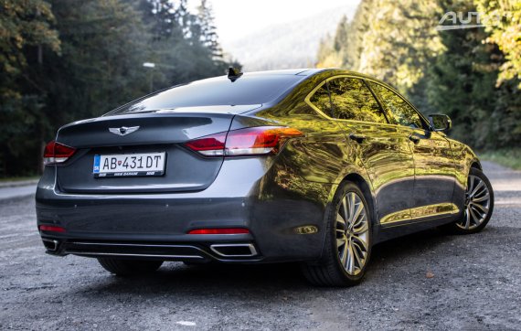 Hyundai Genesis Premium 2018 232kW AT/8 / AJ NA SPLÁTKY / PROTIÚČET 2018 šedá