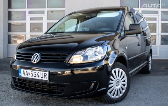 Volkswagen Caddy 1.6 TDI Maxi / 75kW / M5 / ZÁRUKA / AJ NA SPLÁTKY / PROTIÚČET 2013 - hlavní pohled