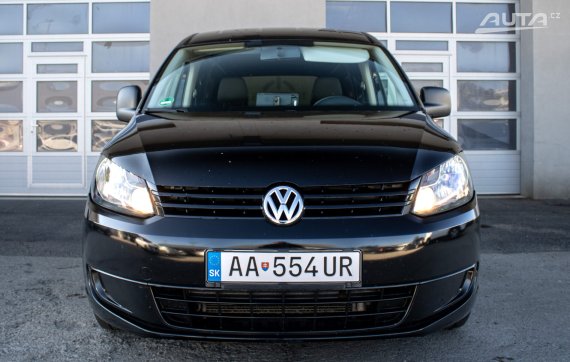 Volkswagen Caddy 1.6 TDI Maxi / 75kW / M5 / ZÁRUKA / AJ NA SPLÁTKY / PROTIÚČET 2013 černá
