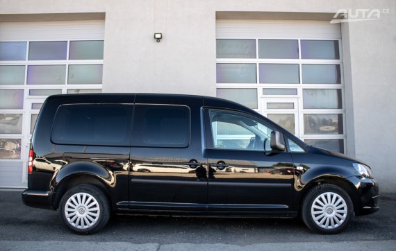 Volkswagen Caddy 1.6 TDI Maxi / 75kW / M5 / ZÁRUKA / AJ NA SPLÁTKY / PROTIÚČET 2013 černá