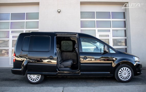 Volkswagen Caddy 1.6 TDI Maxi / 75kW / M5 / ZÁRUKA / AJ NA SPLÁTKY / PROTIÚČET 2013 černá