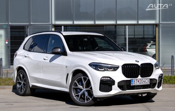 BMW X5 G05 30d xDrive M Sport / 195kW / A8 / AJ NA SPLÁTKY / PROTIÚČET 2019 bílá